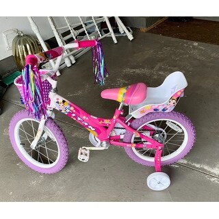 16" Titan Flower Princess Girls' BMX Bike Pink 