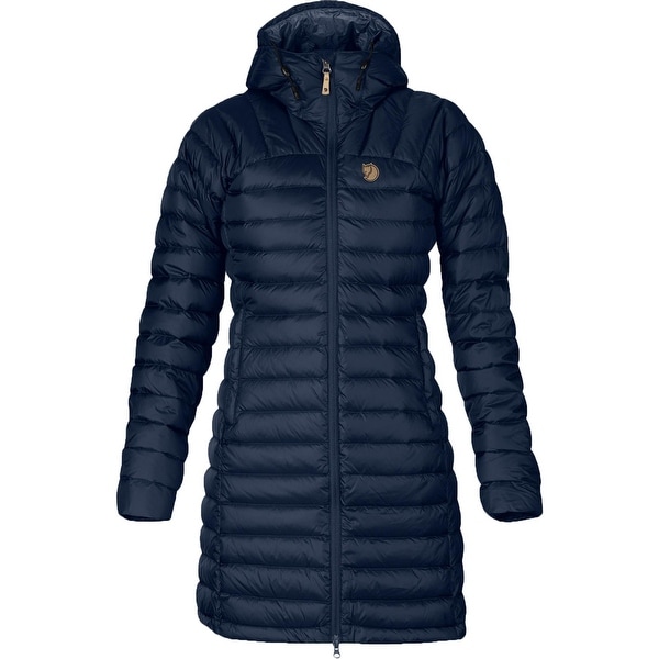 Fjallraven Womens Snow Flake Parka Coat Winter Down - Dark Navy - XXS. Opens flyout.