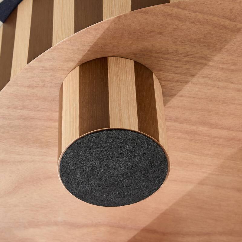 Round Wood Coffee Table