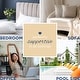 preview thumbnail 8 of 12, Martex Sweet Dreams Twin Pack Decorative Pillow Inserts