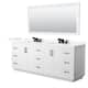 Option White, Black Trim, Giotto Quartz Top