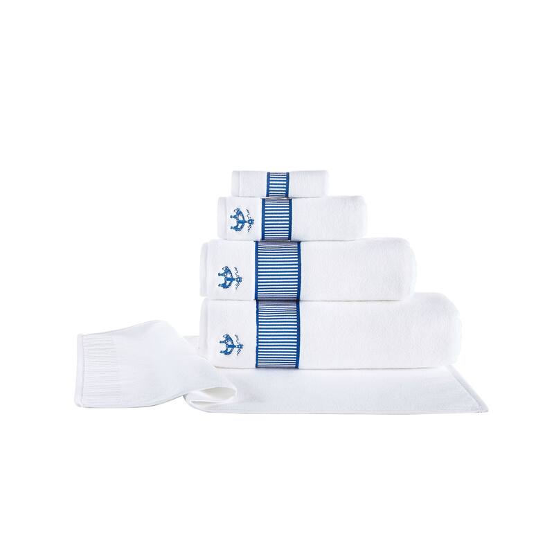 Brooks Brothers Fancy Border Bath Sheet