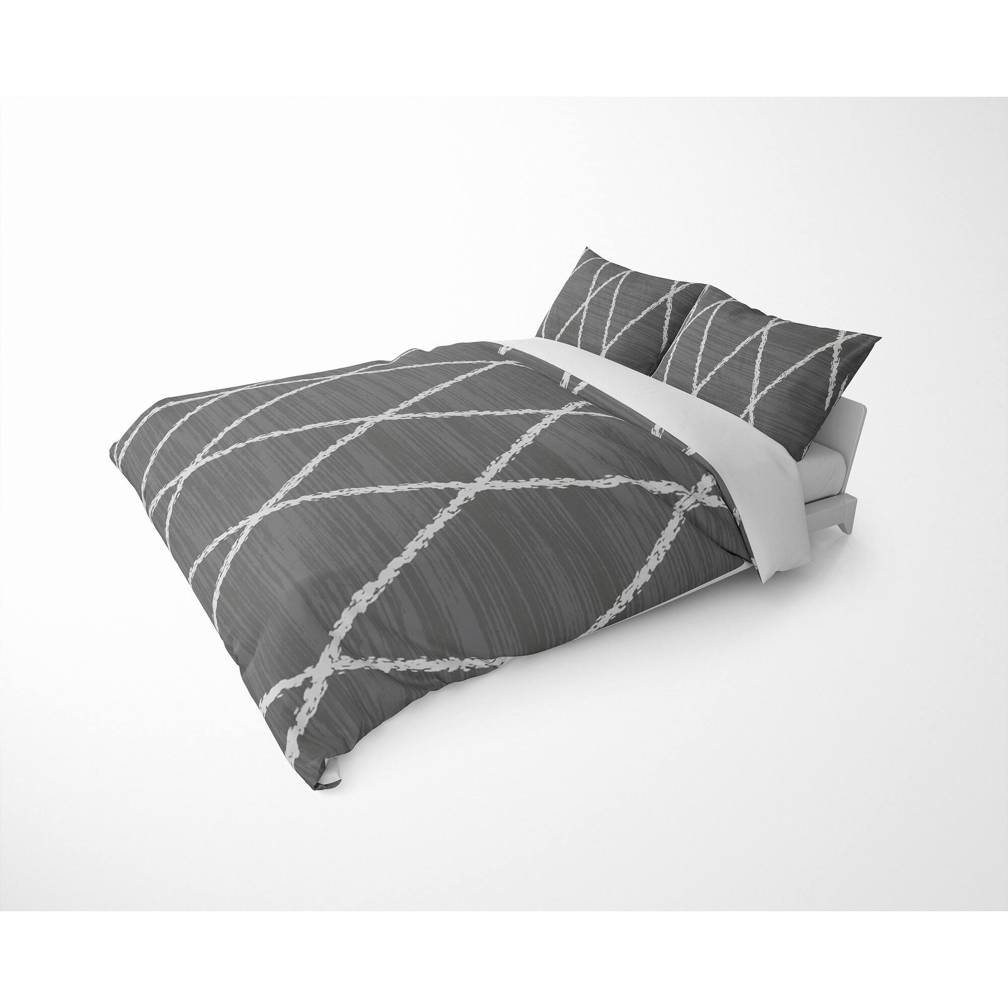 CALABASAS CHARCOAL Duvet Cover By Kavka Designs Bed Bath & Beyond 33962318