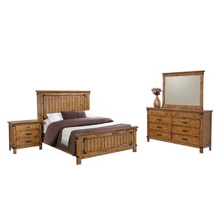 California King Size Bedroom Set in Rustic Honey - Bed Bath & Beyond ...