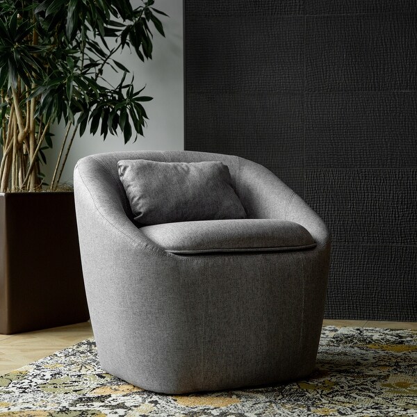Chair with top slide under ottoman