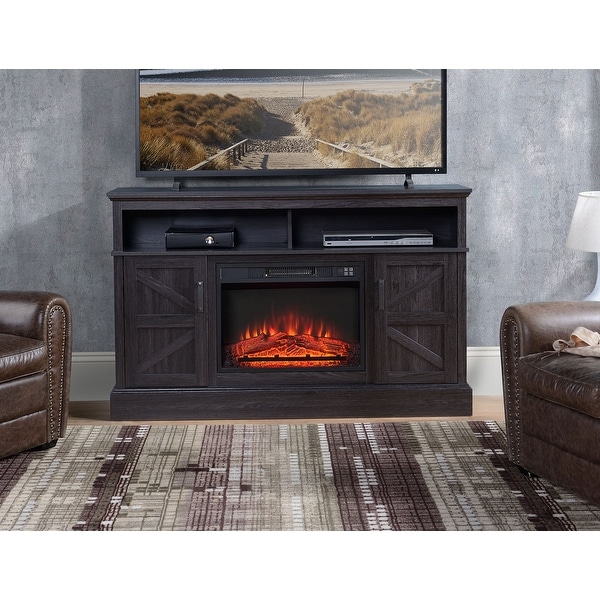Bed bath and beyond tv stand with fireplace sale