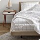 preview thumbnail 18 of 47, Deep Pocket Soft Microfiber Fitted Sheet Wrinkle Resistant - Twin, Queen, King, XL & More King - Modern Plaid - White/Grey