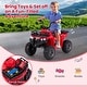 preview thumbnail 5 of 35, Costway Kids Ride On Electric ATV 6V 4-Wheeler Quad Car with - See Details
