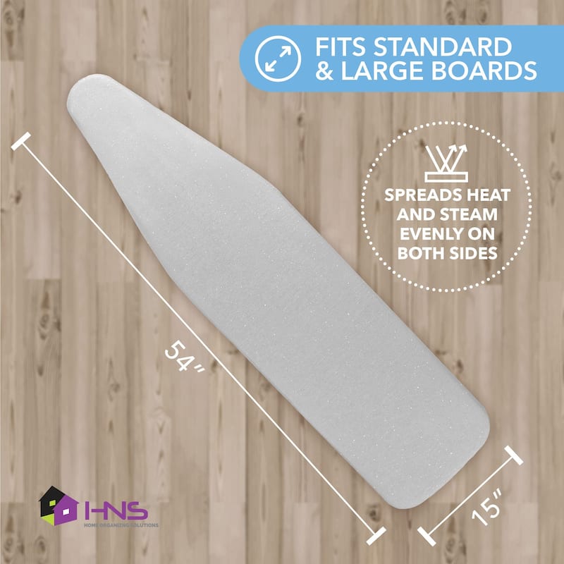 HOLDN’ STORAGE Ironing Board Cover and Pad - Iron Board Cover with Padding