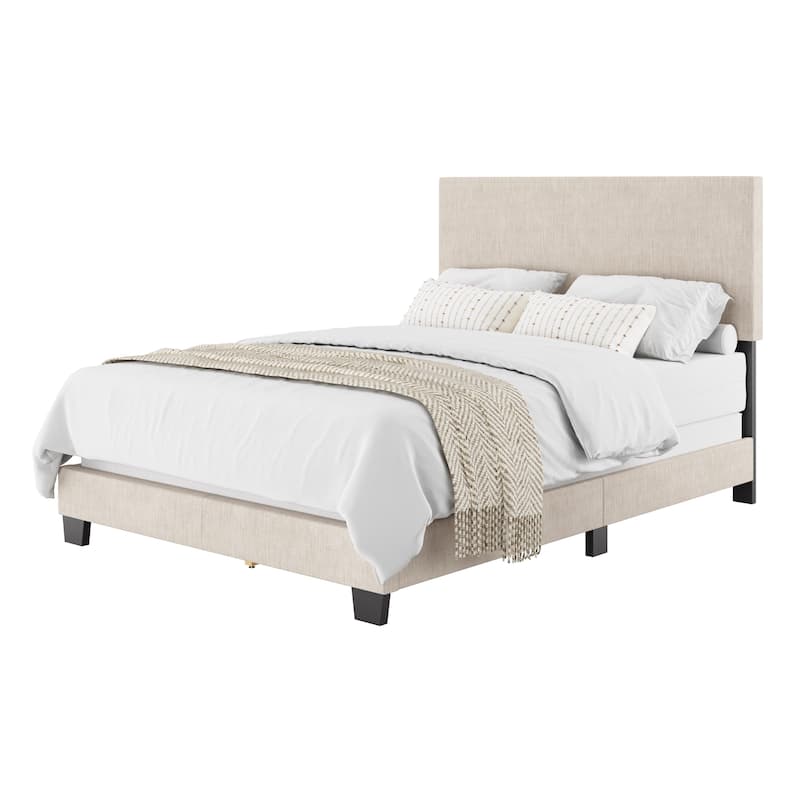 Nova Modern Full/Double Bed, Box Spring Required