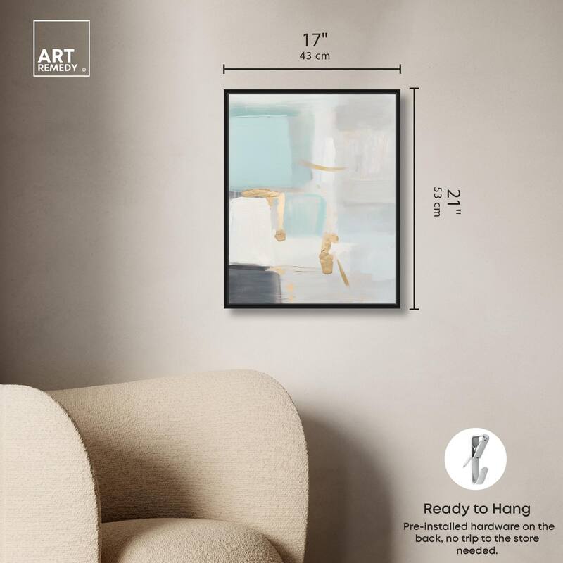Pale Radiance I Canvas by Art Remedy