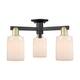 Option Black Antique Brass / Matte White