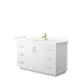 Option White, Gold Trim, Giotto Quartz Top