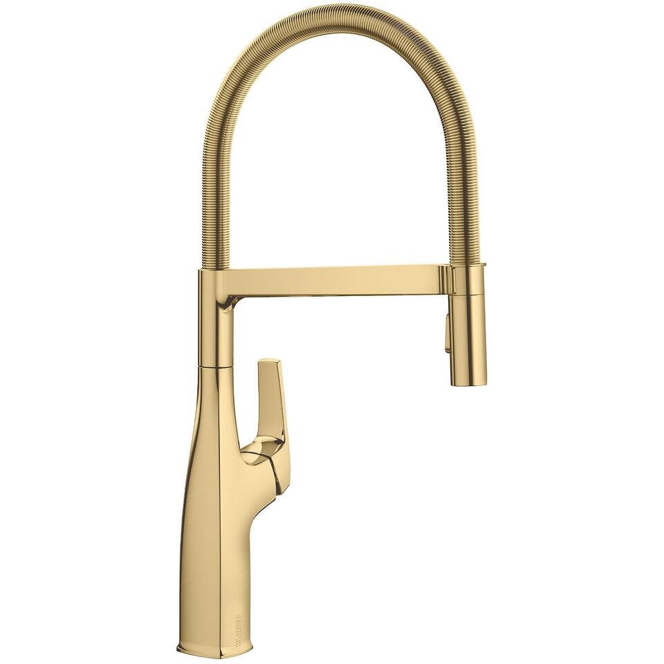 Blanco Rivana 1.5 GPM Single Hole Pre-Rinse Pull Out Kitchen Faucet