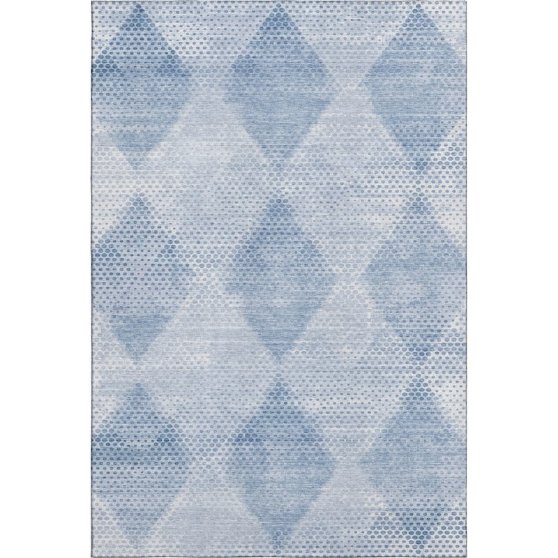 Premium Washable Super Soft Modern Diamonds Mayfield Rug