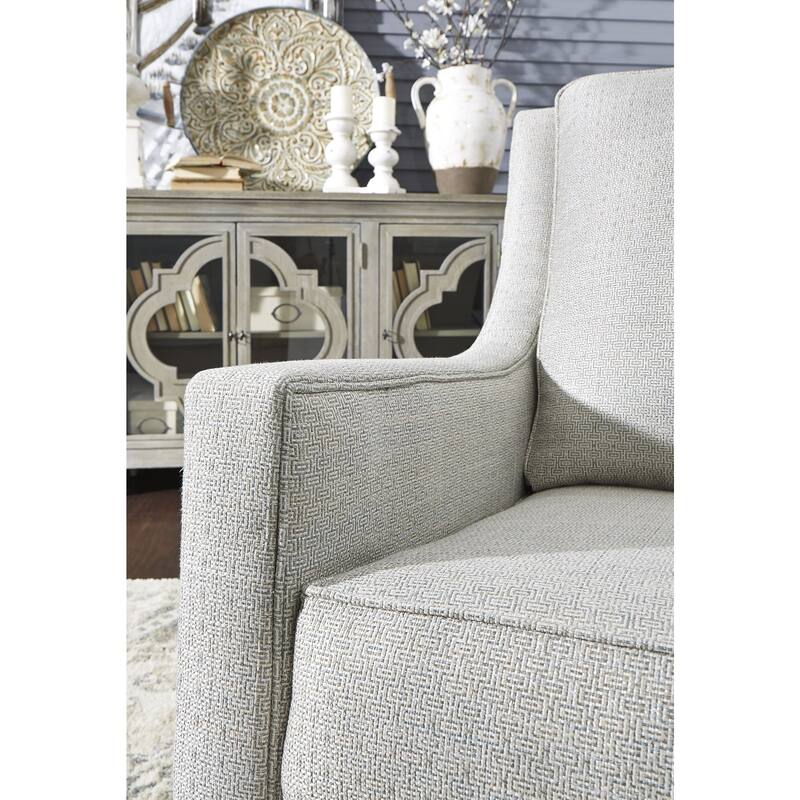 Kambria Contemporary Swivel Glider Accent Chair