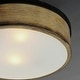 preview thumbnail 2 of 6, Maxim 14440 Franklin 2 Light 14" Wide Flush Mount Drum Ceiling Fixture
