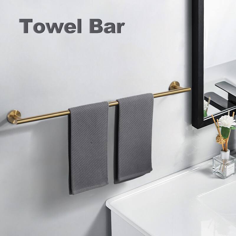WOWOW Mutiple length Wall Mounted Stainless Steel Towel Bar