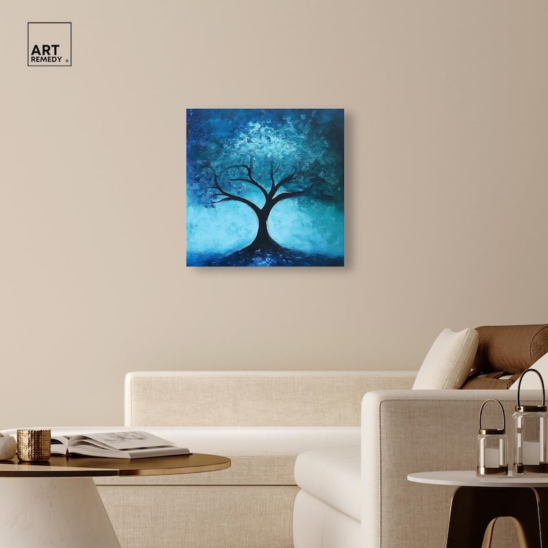 Tree of Opposites III Canvas by Art Remedy, Gallery Wrapped