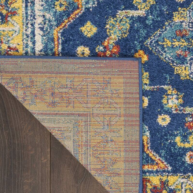 Power Loomed Low Pile Area Rug - 118' X '94' X '0.25