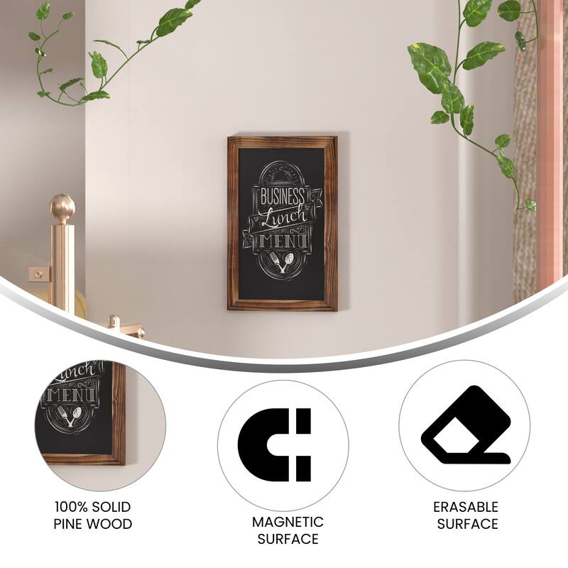 Wall Mounted Magnetic Chalkboard