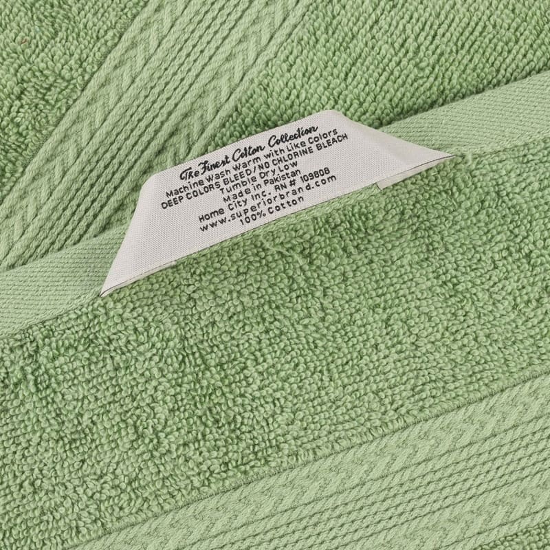 Eco-Friendly Sustainable Cotton 6-Piece Bathroom Towel Set