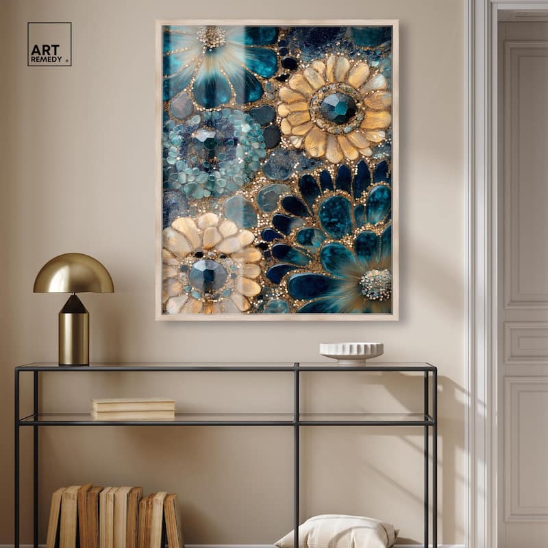 Opulent Geode III Shadowbox by Art Remedy