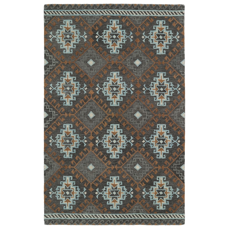 Global altitude collection, indoor/outdoor area rug.