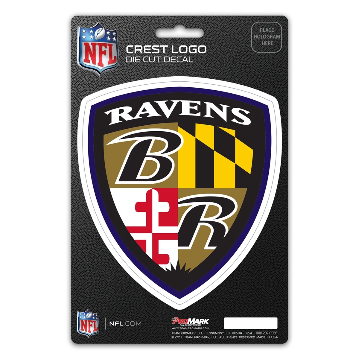 Shop Baltimore Ravens Decal Shield Design Overstock 27569957