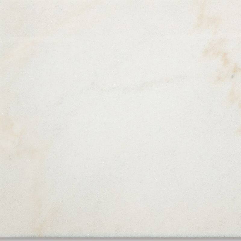 24 in. White and Espresso Brown Square Faux Marble End Table with Marble Top