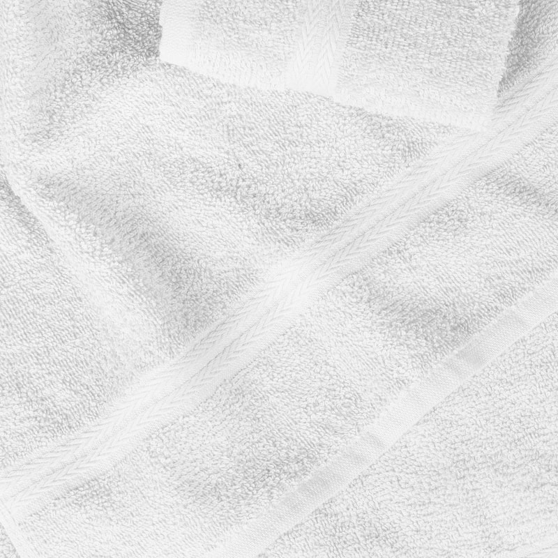 Superior Miami 100% Cotton 6-Piece Towel Set - Lightweight & Quick Drying