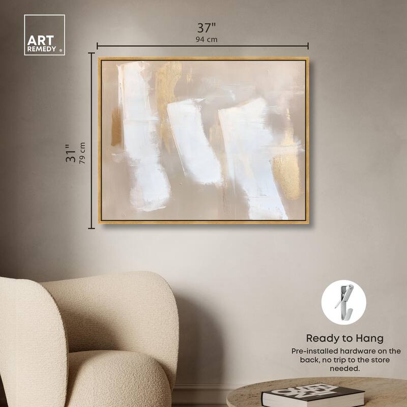 Reduced to Form I Canvas by Art Remedy