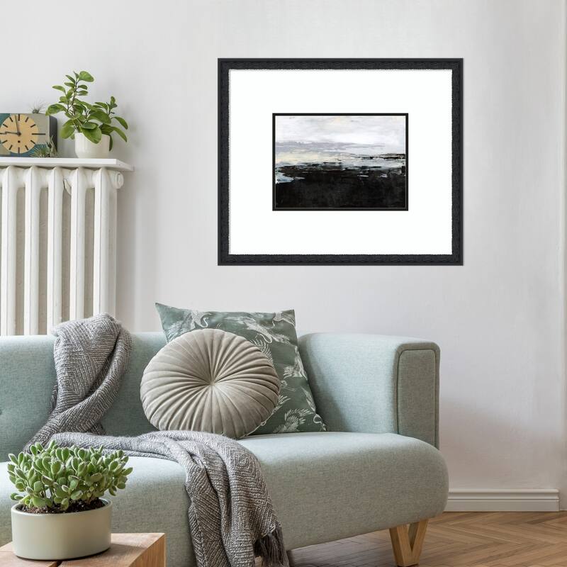 Silence Is Bliss by Julia Contacessi Wood Framed Wall Art Print