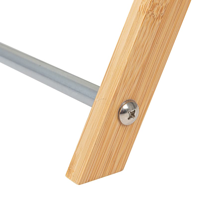 Household Essentials X-Frame Bamboo Hamper
