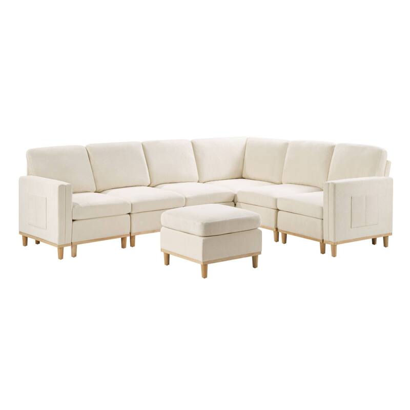 Modern Sofa Chair,Sectional Sofa with Soft Padding-Ideal for Living Room,Office & Dining Room