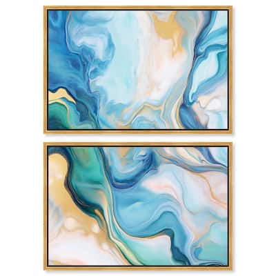 Visions Pastel II Canvas Set of 2 by Art Remedy