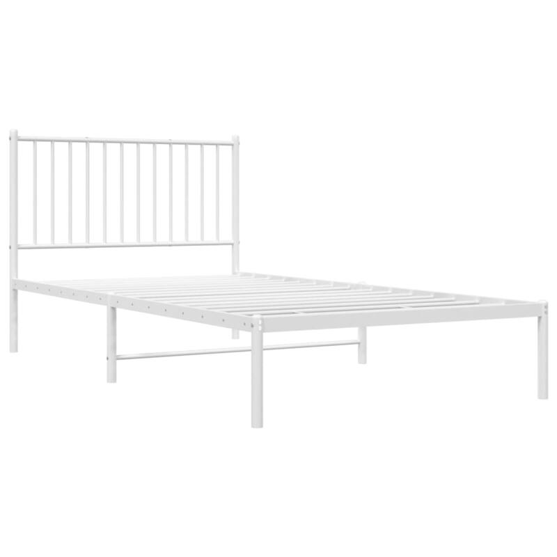 vidaXL Metal Bed Frame, No Mattress