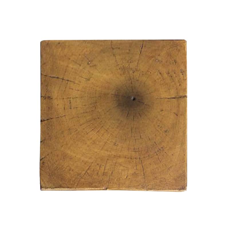 Tess Outdoor Lightweight Concrete Accent Table by Christopher Knight Home