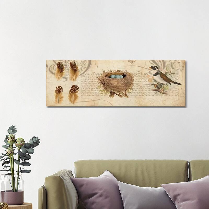 iCanvas "Nesting I" by Deborah Devellier Canvas Print - 16x48x1.5