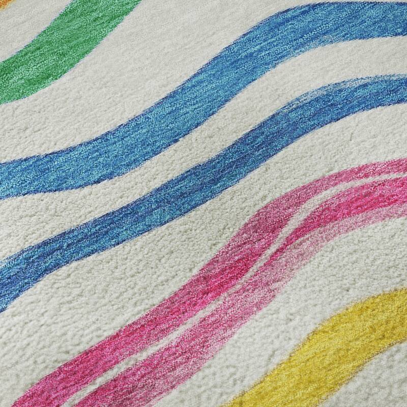 Premium Washable Super Soft Casual Stripes Mayfield Rug