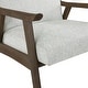 preview thumbnail 65 of 85, Weldon Mid-Century Fabric Upholstered Chair
