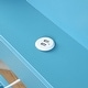 preview thumbnail 13 of 12, Twin Size Daybed Frame with Trundle - Metal - Blue
