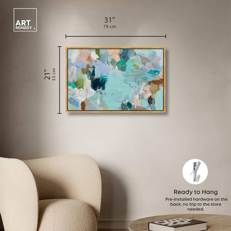 Layers of Feeling I Canvas by Art Remedy