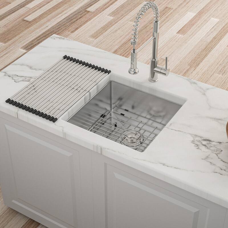 Undermount 16 Gauge Singel Bowl Stainless Steel Kitchen Sink