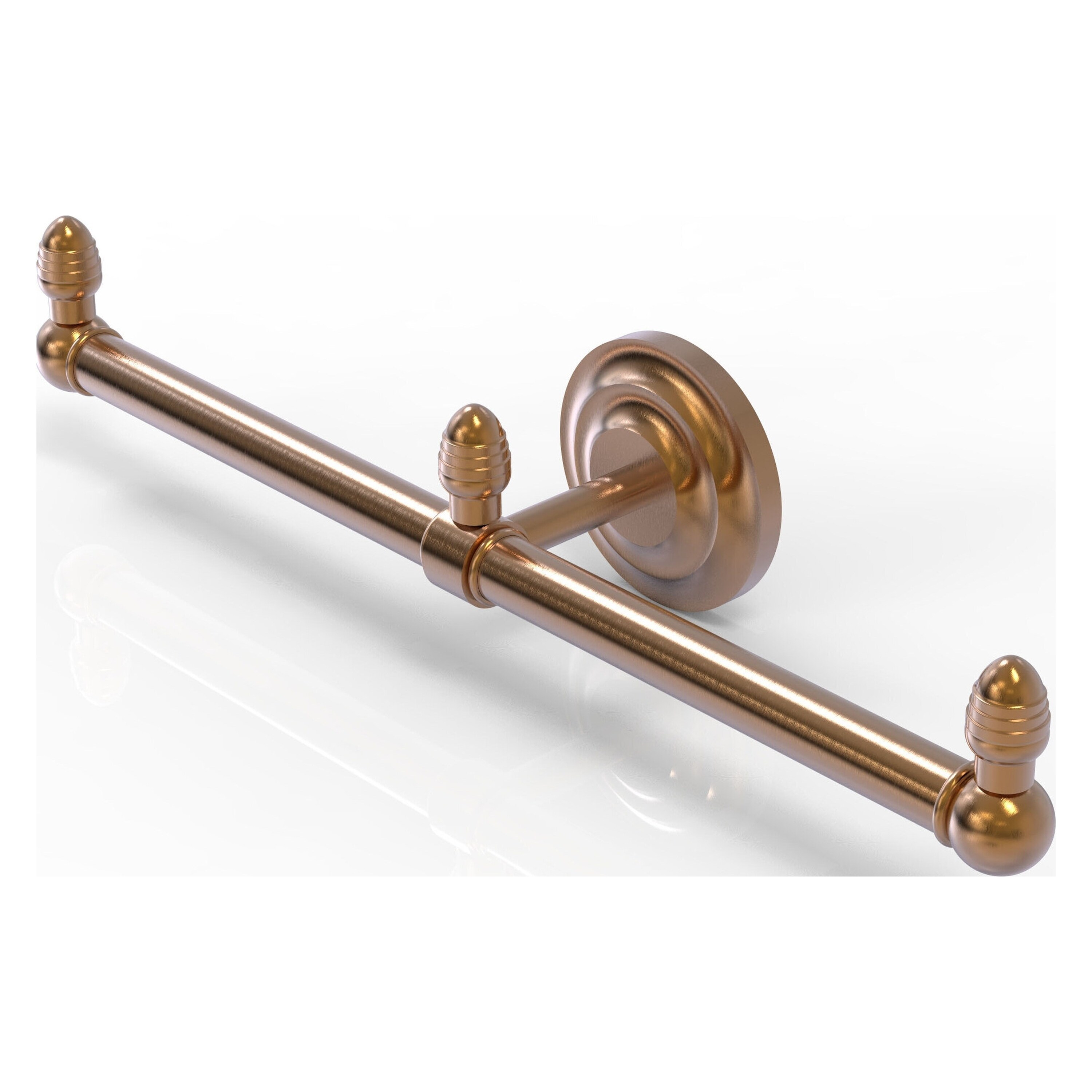 Allied Brass Que New Collection 2 Arm Guest Towel Holder