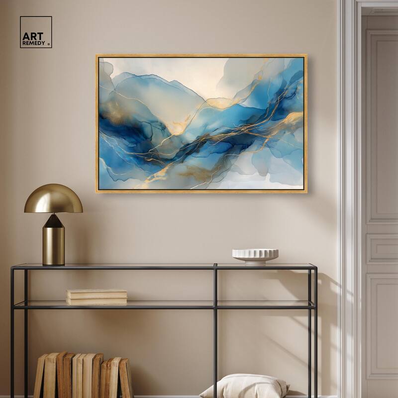 Postmodern Flow II Canvas by Art Remedy