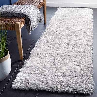 SAFAVIEH Handmade Flokati Yaffa Shag Solid Polyester Rug