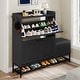 preview thumbnail 20 of 46, Moasis Shoe Storage Cabinet with Drawers Entryway Shoe Storage