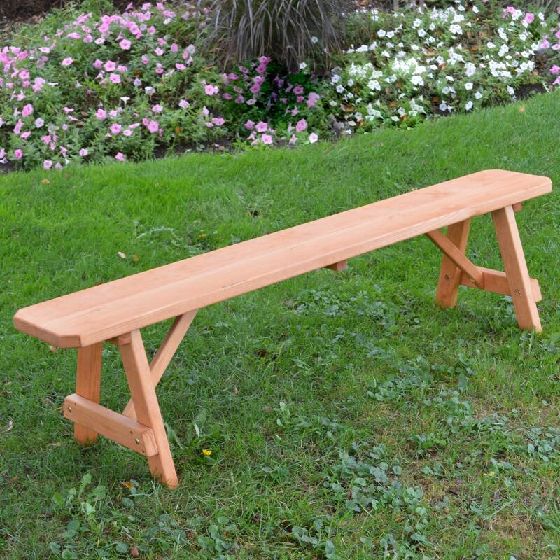 Pressure Treated Pine 6' Traditional Bench