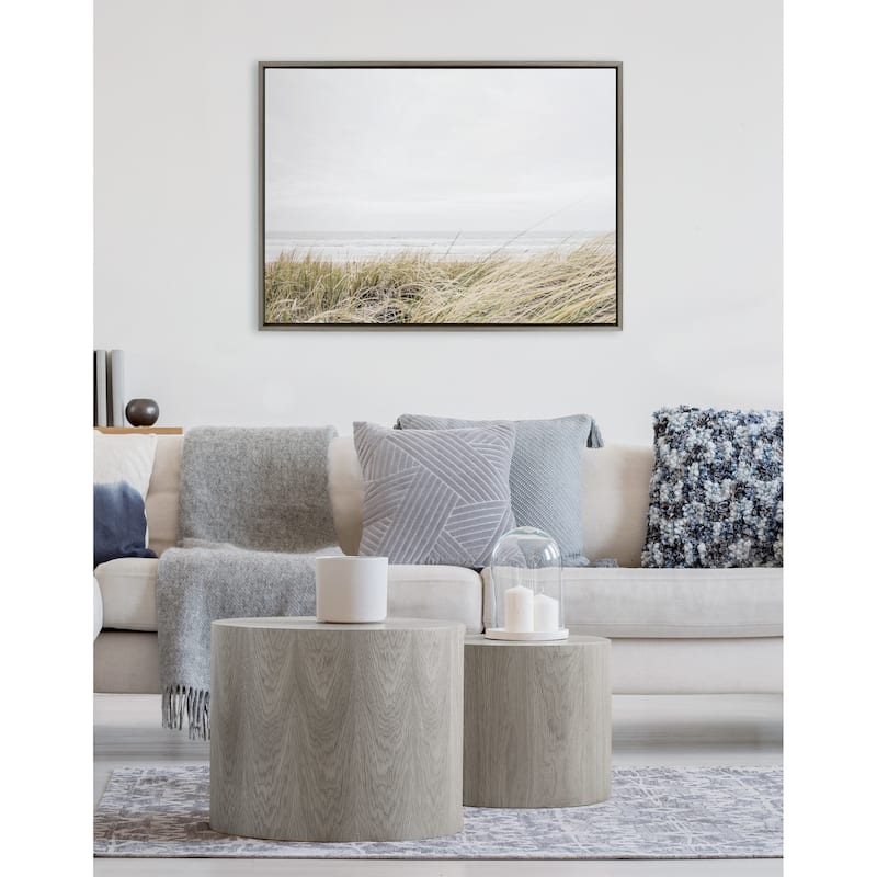 Kate and Laurel Sylvie East Beach Framed Canvas by Amy Peterson